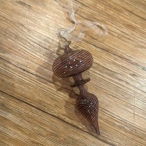 Metropolitan Museum of Art- blown glass Finial ornament